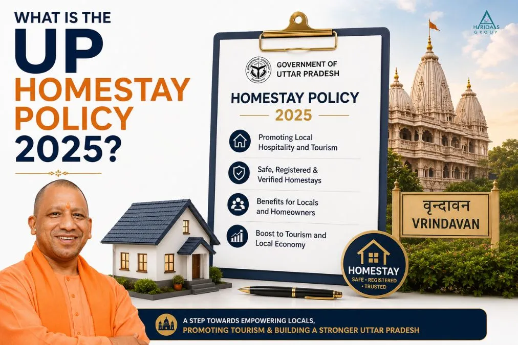 UP Homestay Policy 2025 explained with government approval, homestay registration, and tourism promotion in Uttar Pradesh