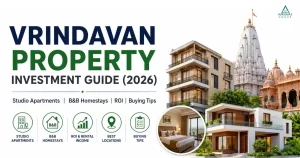 Vrindavan property investment with studio apartments and B&B homestays